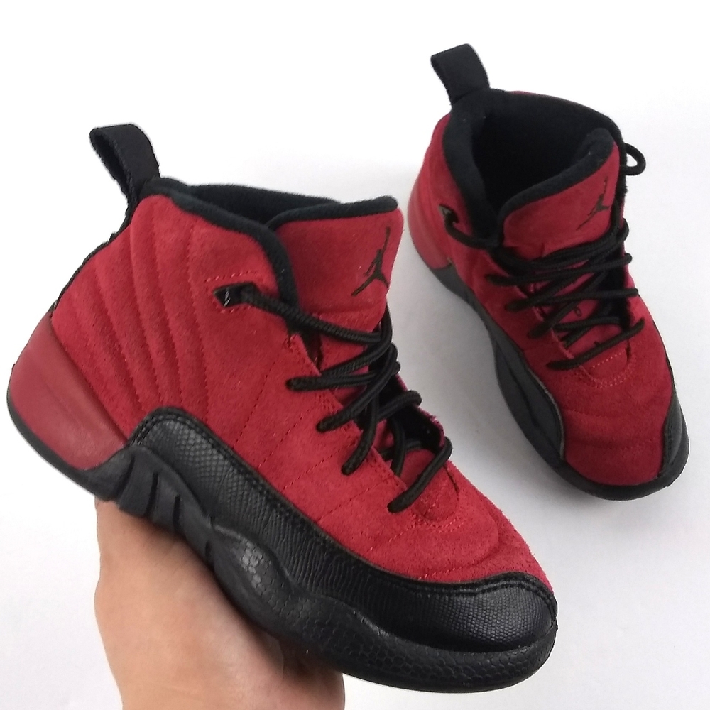 Jordan 12 Retro Reverse Flu Gone Sneakers